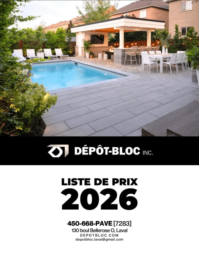 Depot Bloc Pricing List 2026 Depot Bloc Pricing List 2026